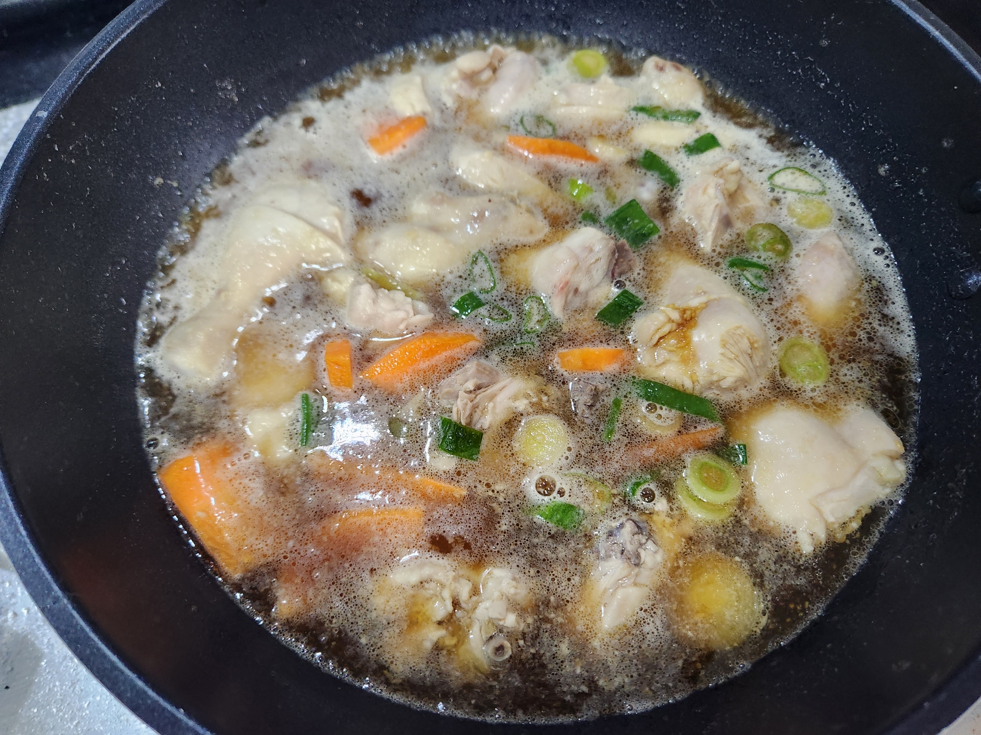 간장 닭볶음탕 맛있게 만드는 법, 집에있는 간단한 재료로 만들었어요