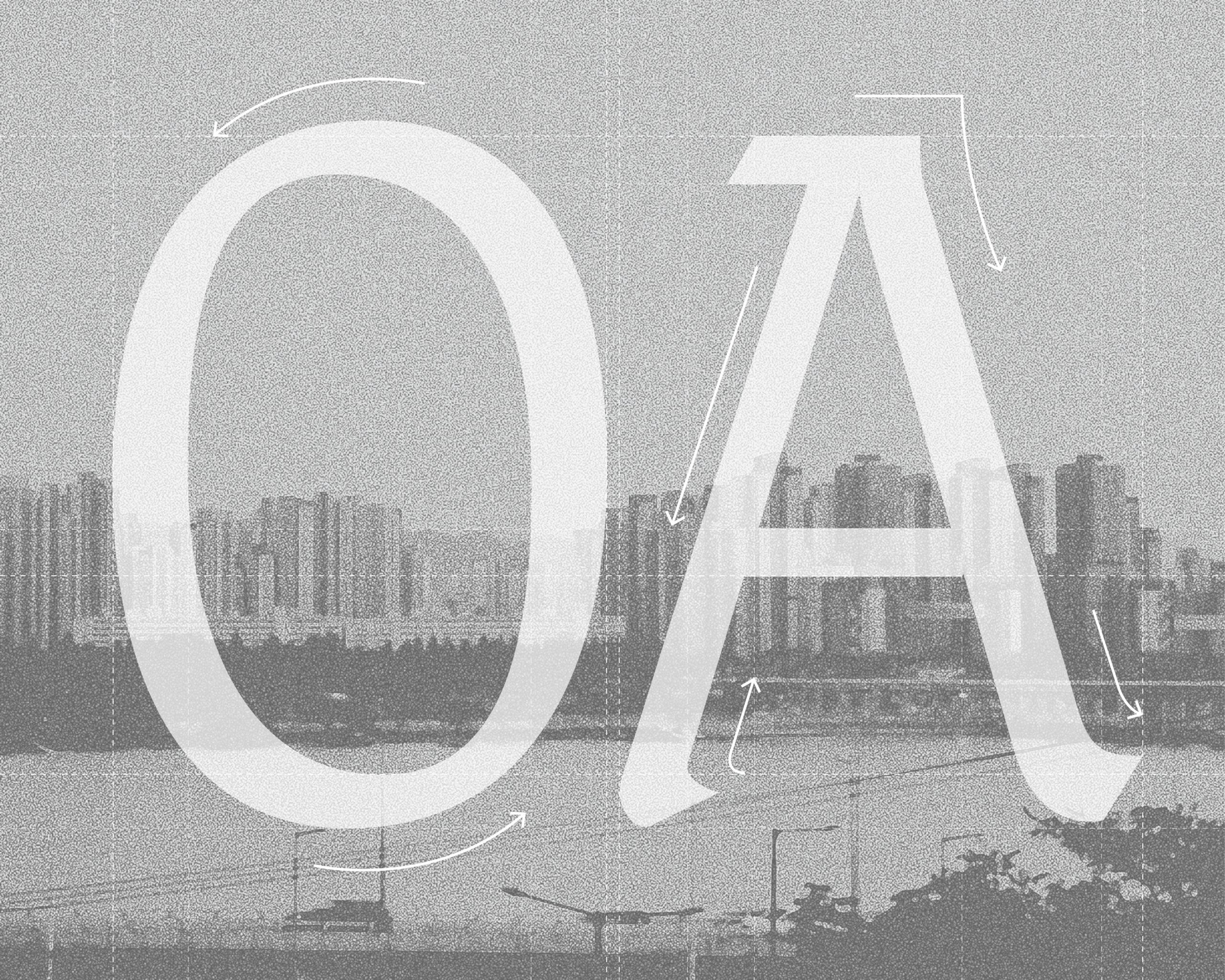 젠세리프 타입 특징