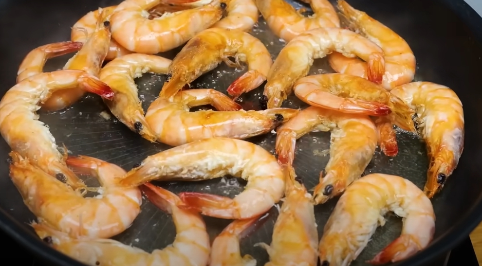 새우 소금구이