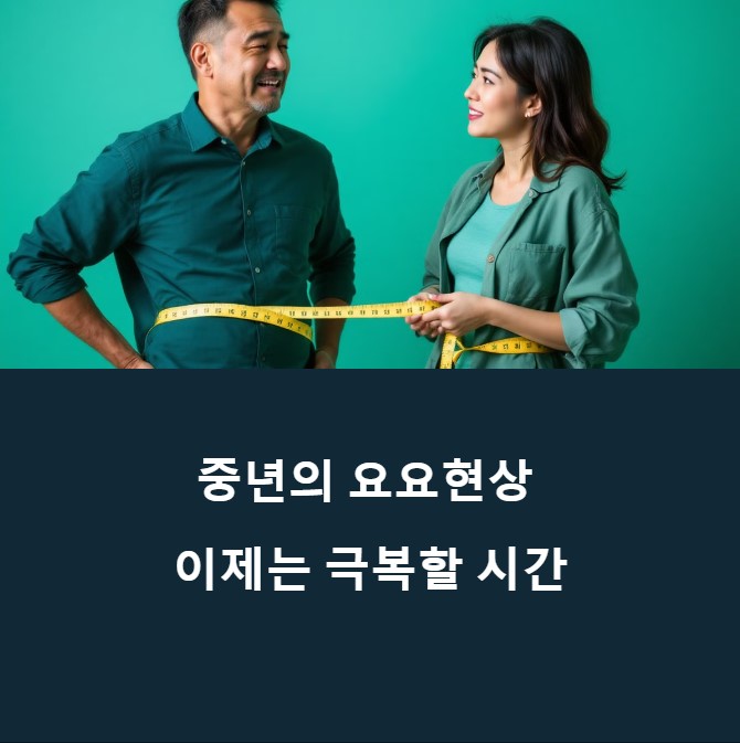 다시는 요요 없다! 중년을 위한 체중 유지 노하우에 대한 이미지