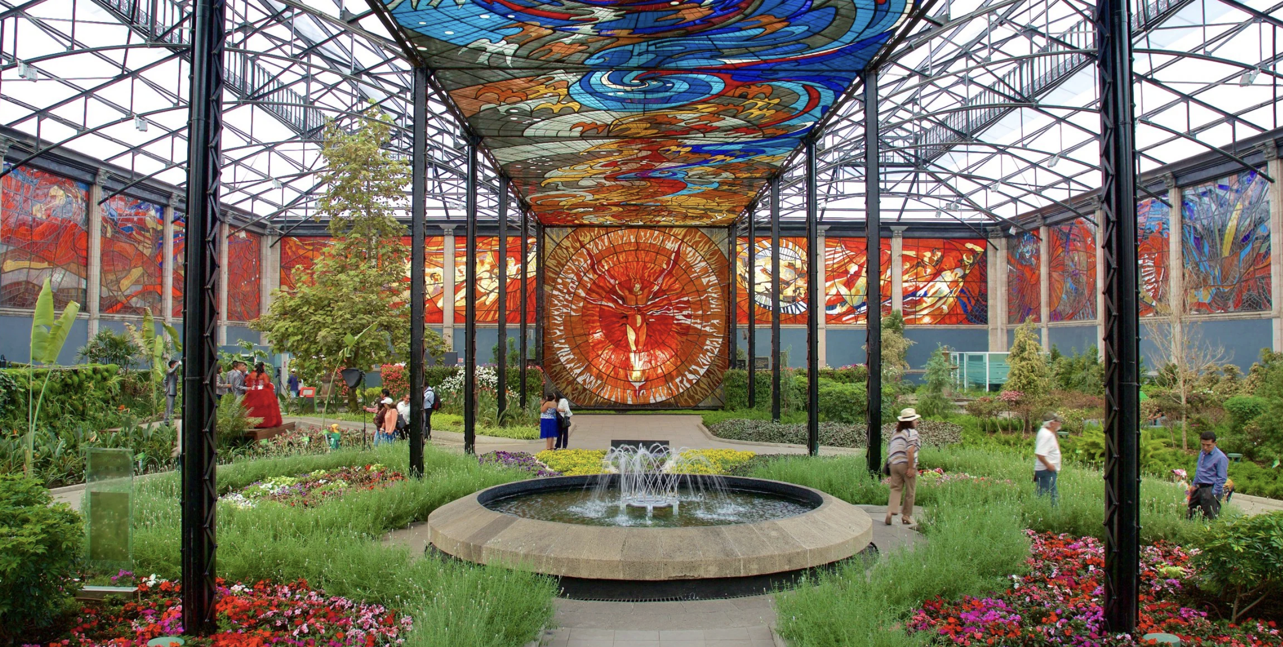 치유 여행에 좋은 멕시코 소도시 (툴루카 코스모비트랄) 관련 사진.