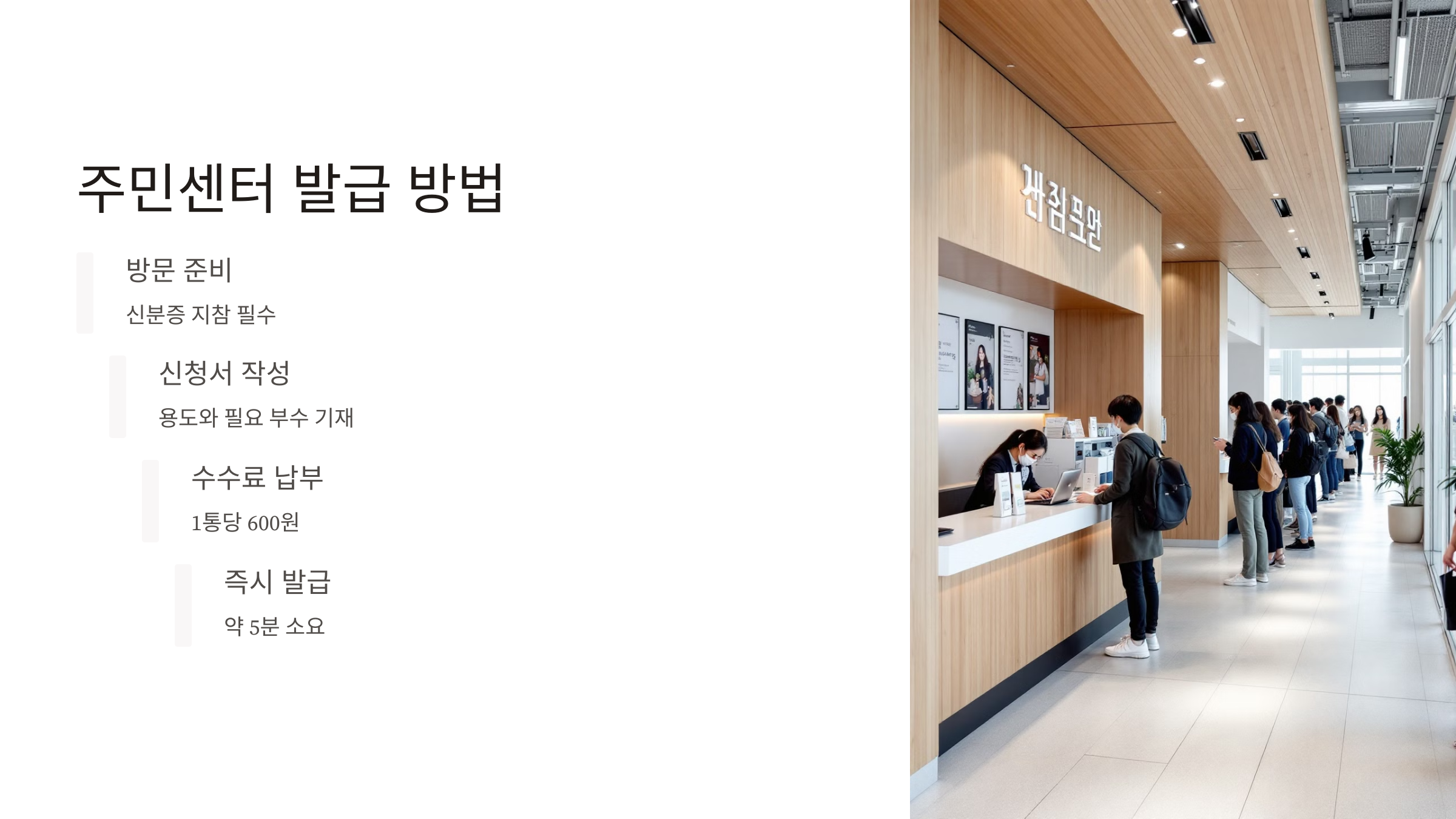 인감증명서 발급