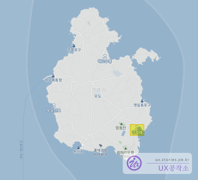 검멀레 - 카카오맵 참조