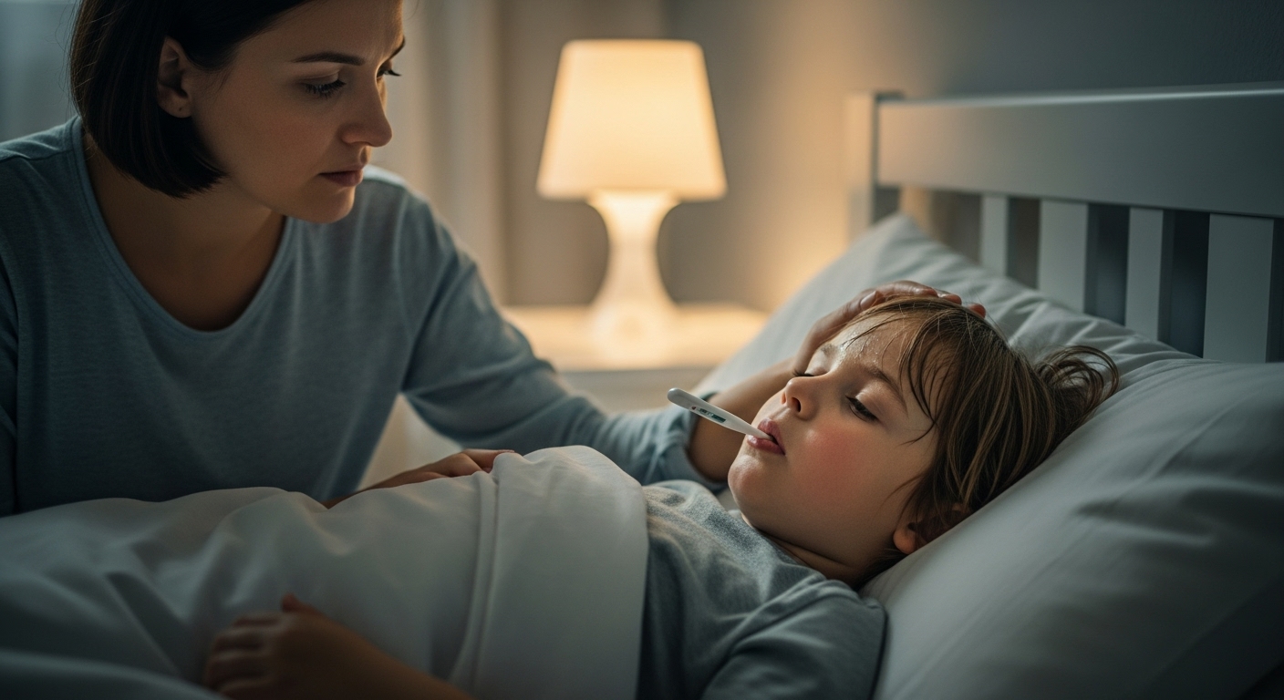어린이 예방접종 후 고열