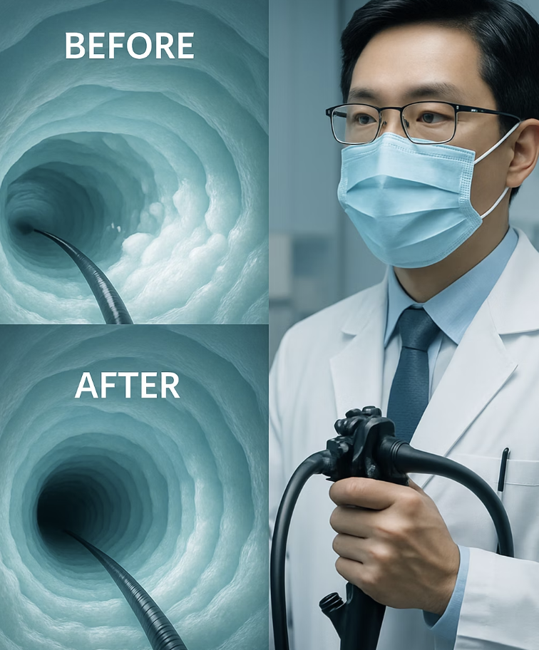 거품 제거제, 깨끗한 시야의 첫걸음
