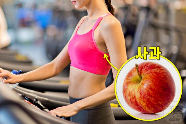 겨드랑이 땀냄새 제거 음식 사과,팁줌