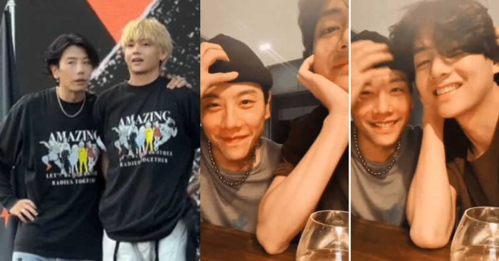 박효신과 BTS 뷔