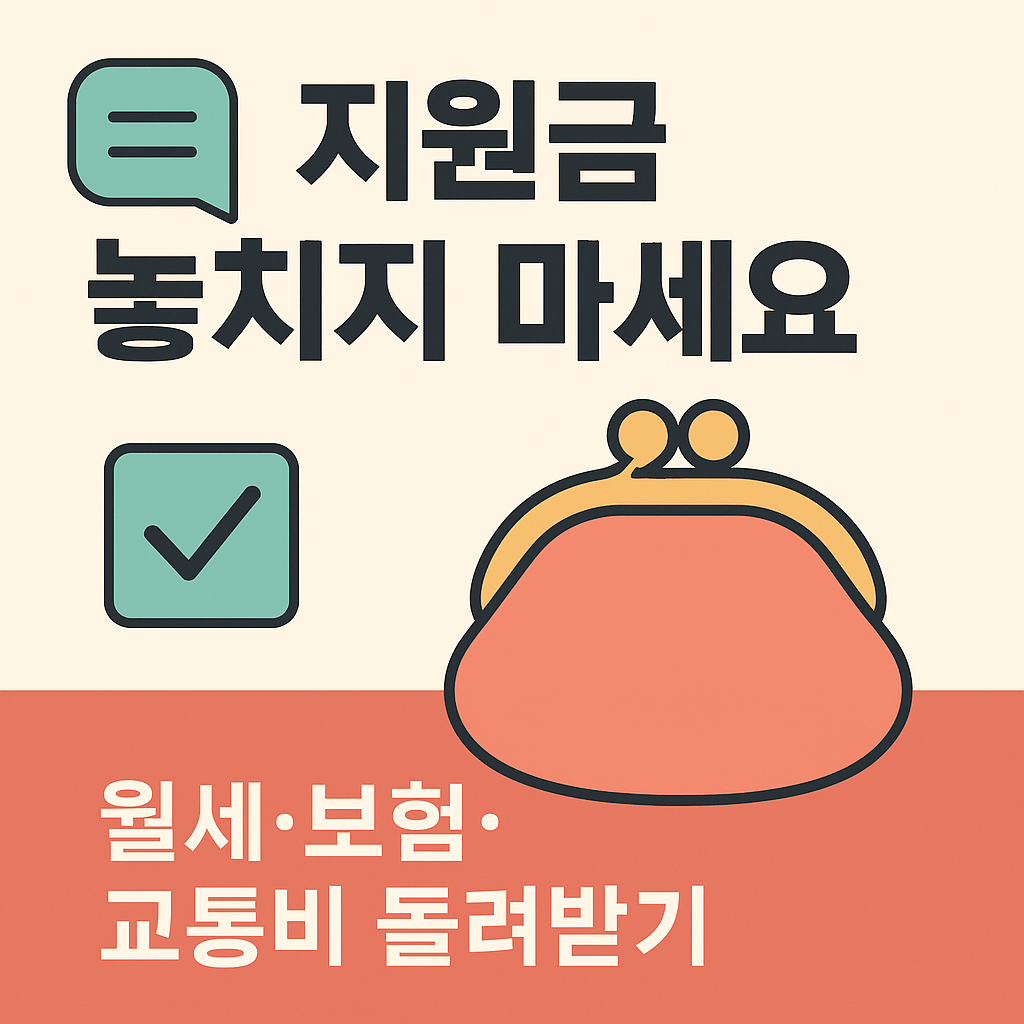 신청만 하면 입금되는 정부지원금 종류와 신청 절차