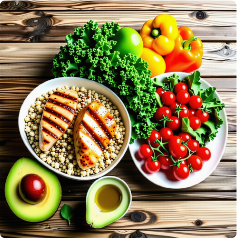 다이어트 음식 관련 사진