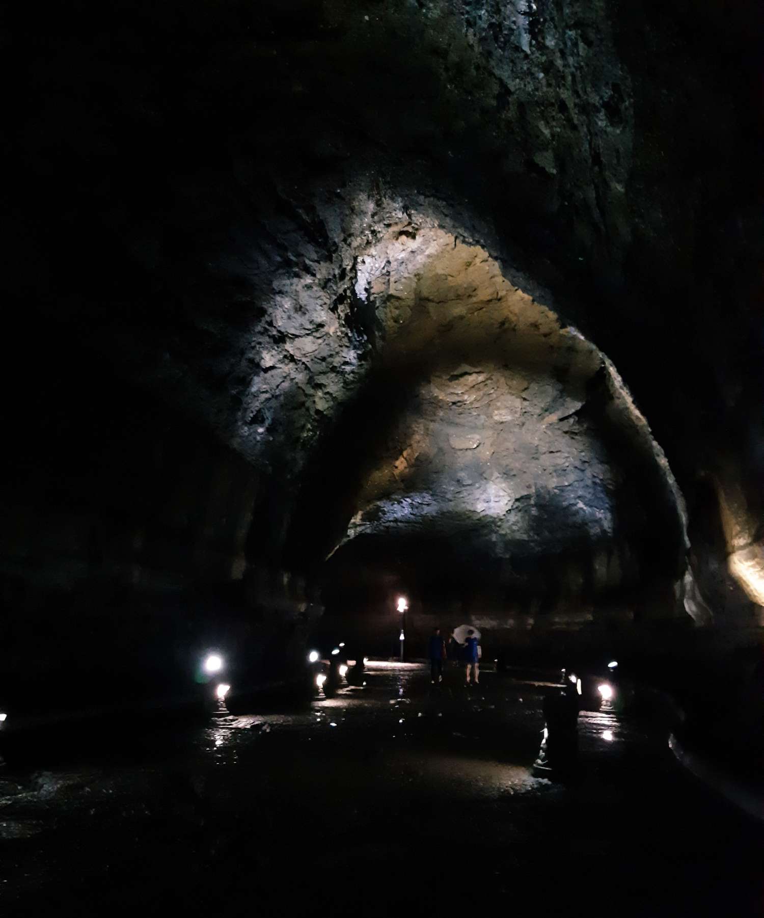 제주 만장굴 내부