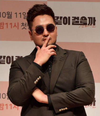 가수 김태우 구급차 행사장