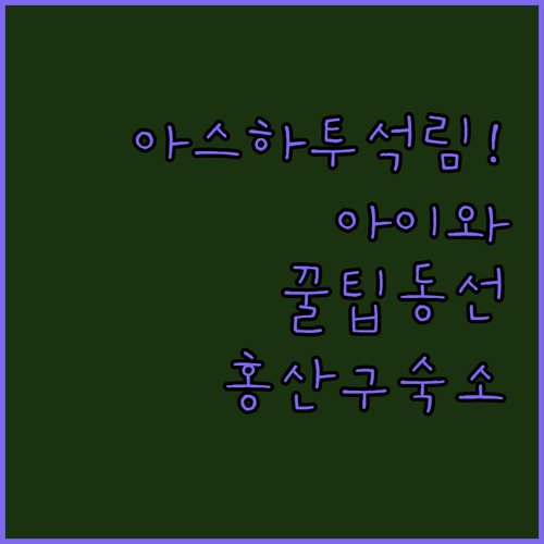 내몽골 츠펑 아스하투 석림 아이와 방..