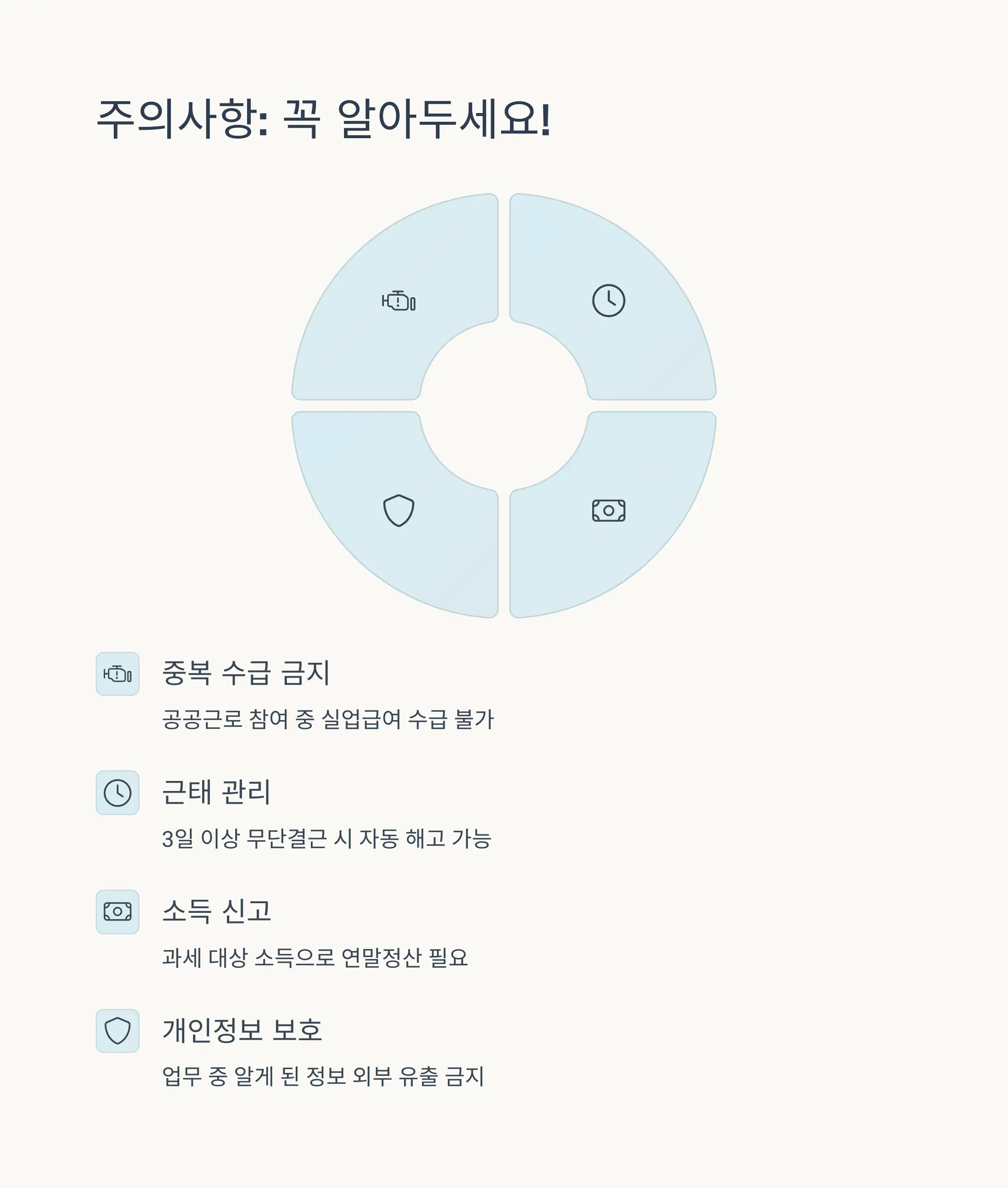 ⚠️ 꼭 알아야 할 주의사항