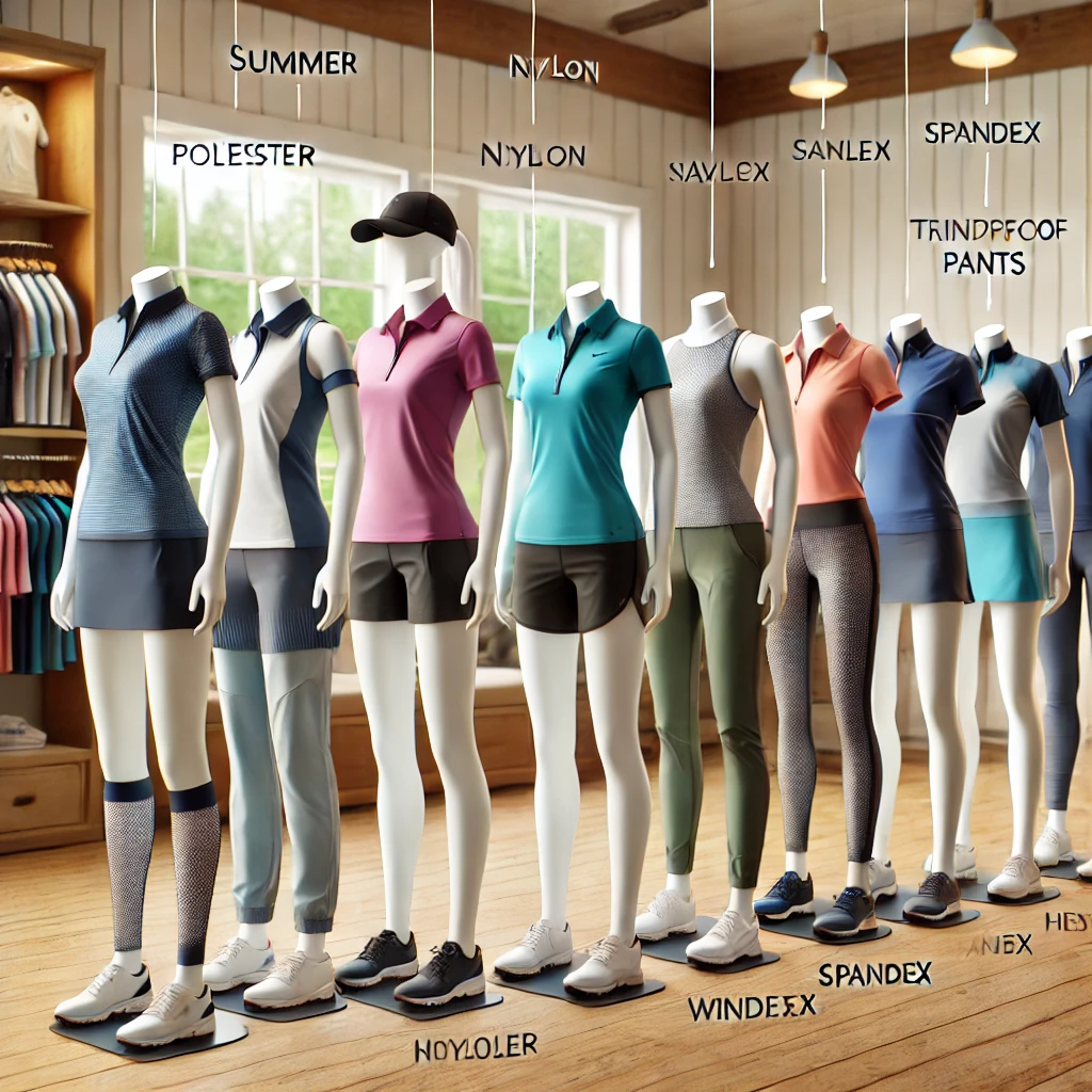 골프웨어 재질 종류