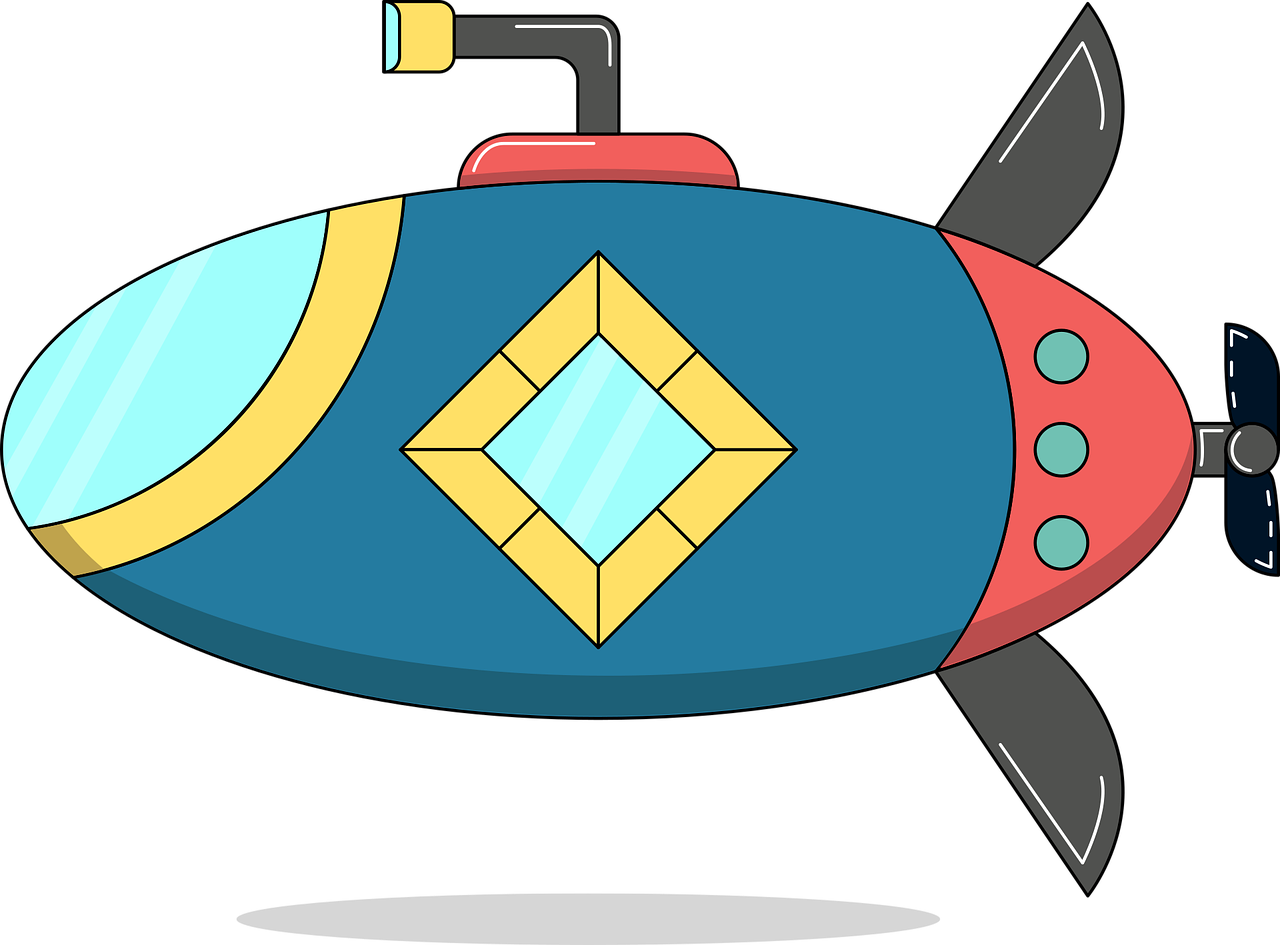 잠수함 그림 사진