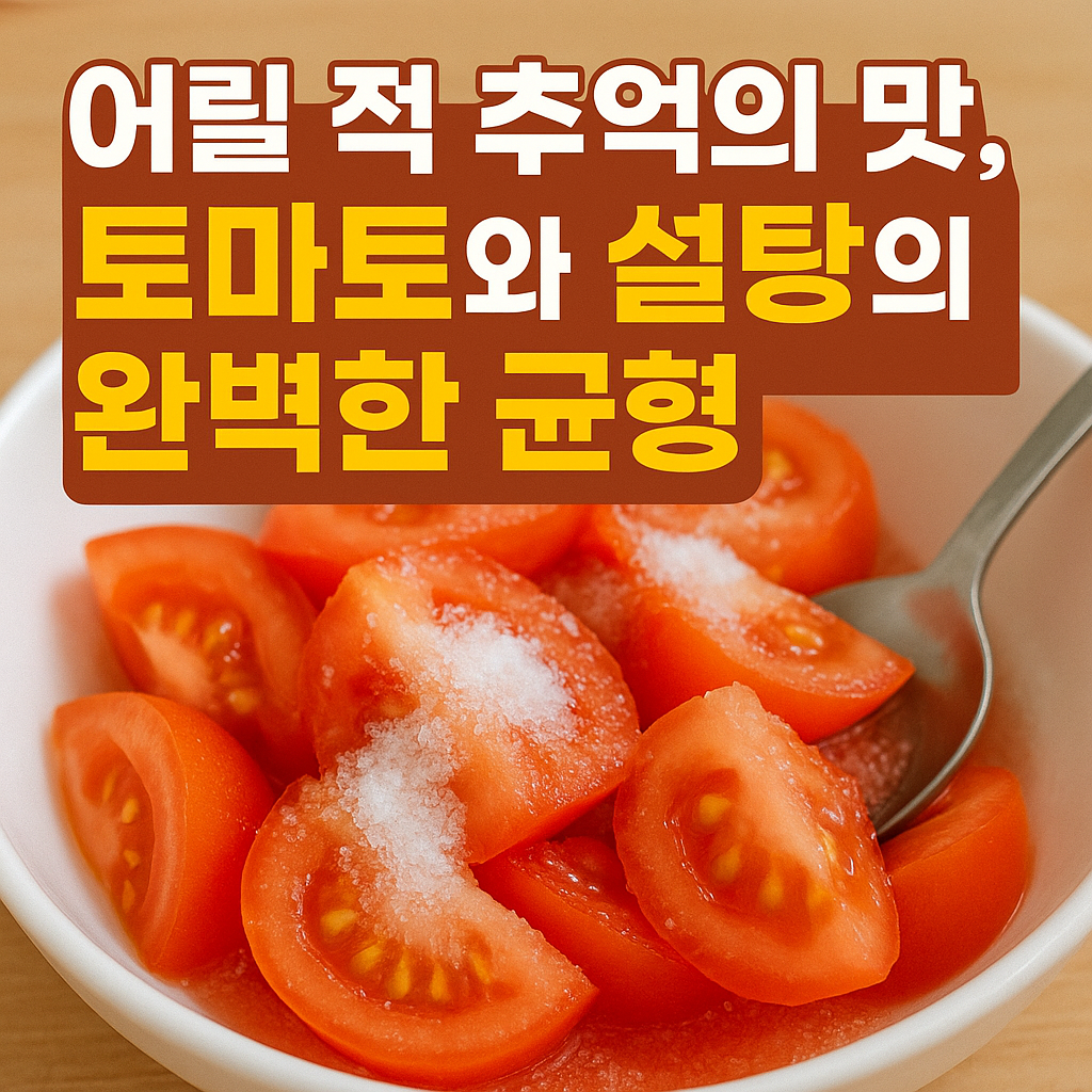 토마토와 설탕