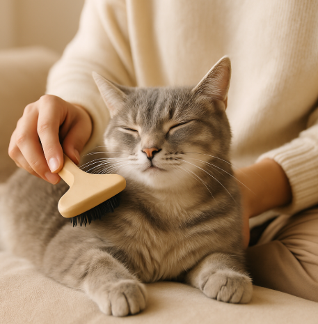 고양이 털 관리법