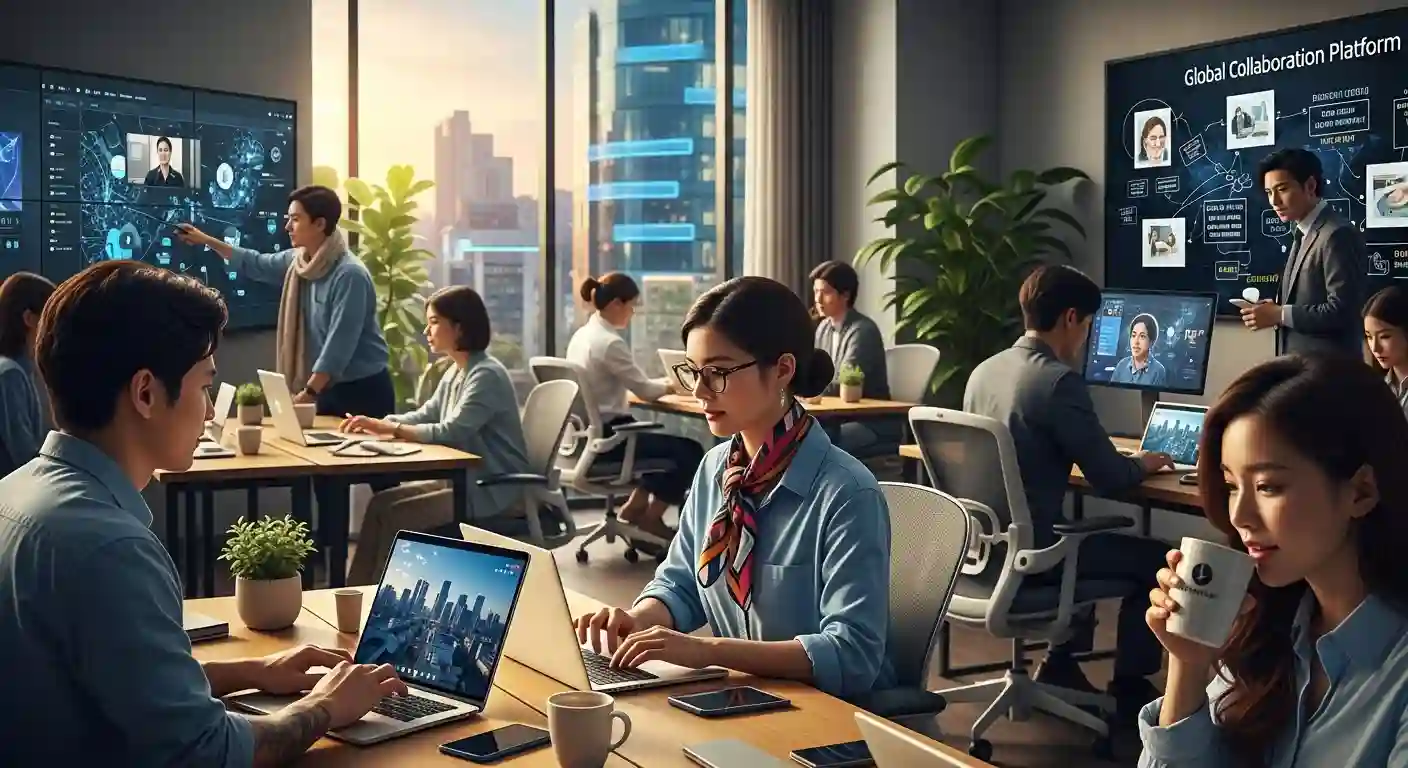 <img src="digital_nomad_and_next_generation_remote_work_transcend_space_limitations.webp" alt="디지털 노마드와 차세대 원격근무가 공간 제약을 초월하는 새로운 일의 패러다임을 표현한 이미지 입니다">