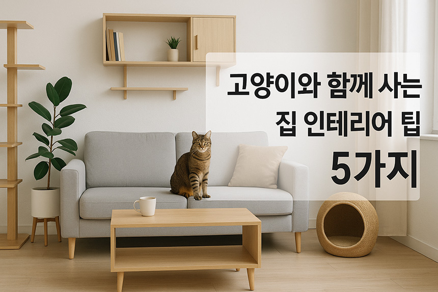 고양이와-함께-사는-집-인테리어-팁-5가지