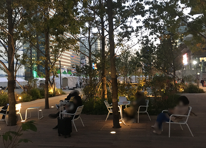 광화문-광장-휴식공간