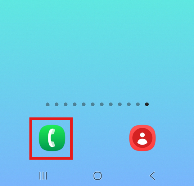 방법 1: 전화 앱 실행하기