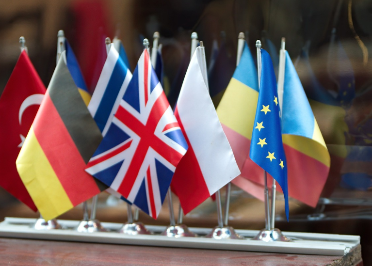 Flags, The national, Symbol image.