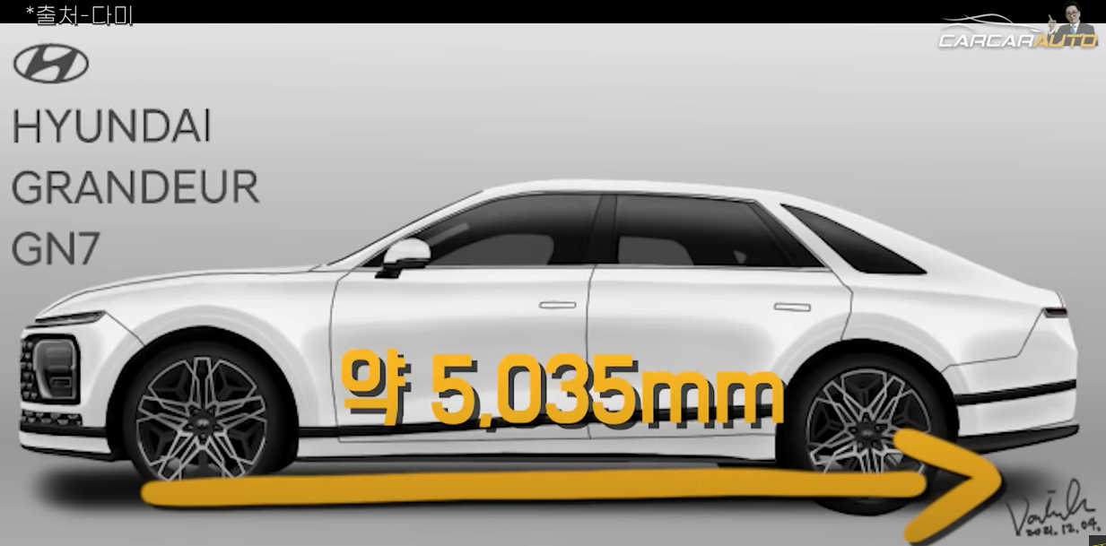 신형 그랜저 전장