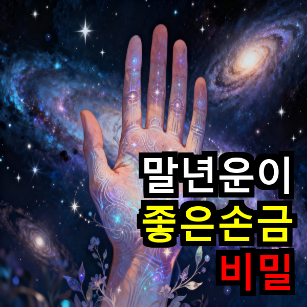 말년운이 좋은 손금의 비밀