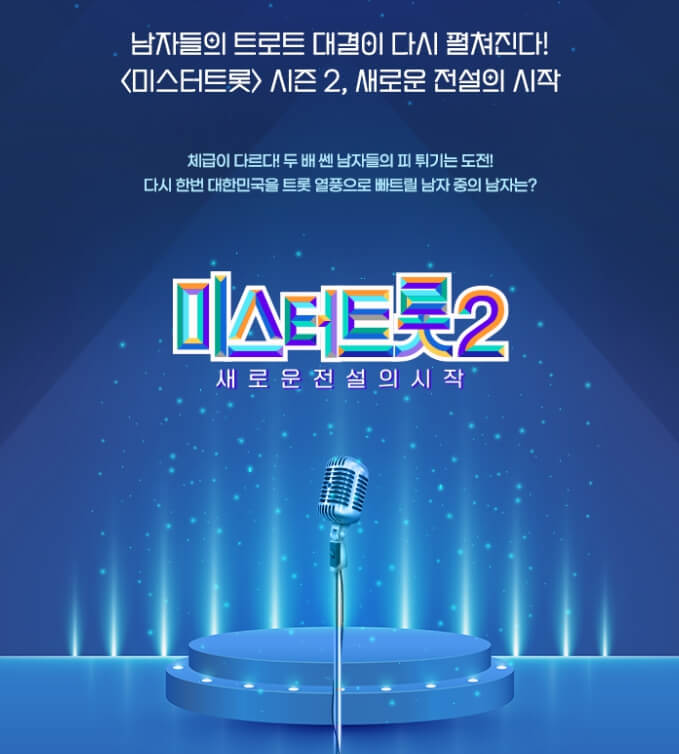 미스터 트롯2 투표 순위
