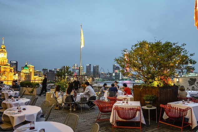 M on the Bund &ndash; 와이탄의 최고급 레스토랑