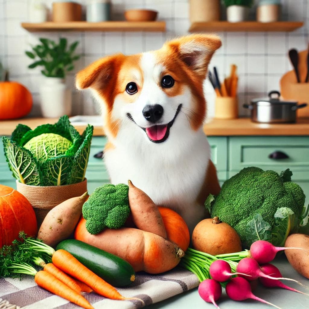 강아지한테 좋은 야채 TOP5