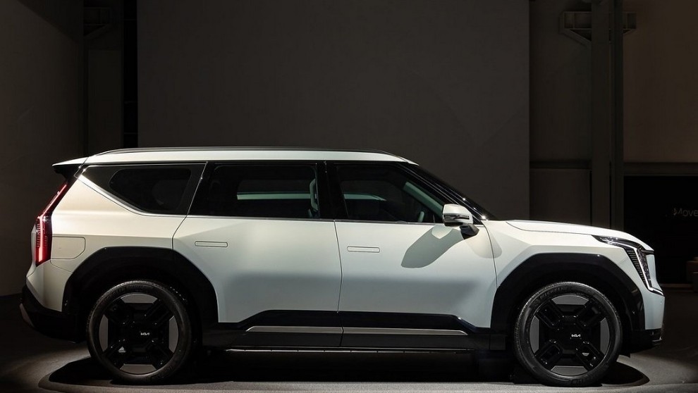 기아 EV9 외부 디자인