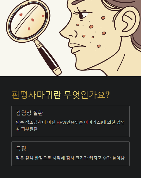 편평사마귀란 무엇인가요?