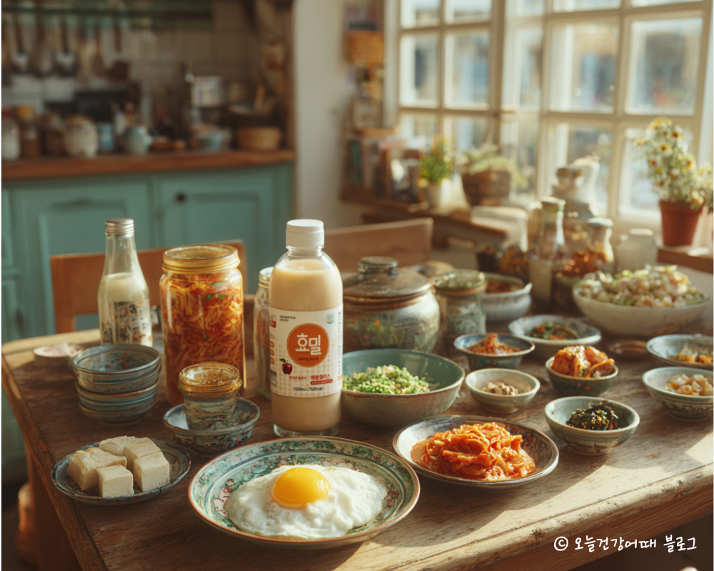 발효식단, 유산균, 효밀, 이너뷰티, 먹는보습, 속건조, 피부보습식단