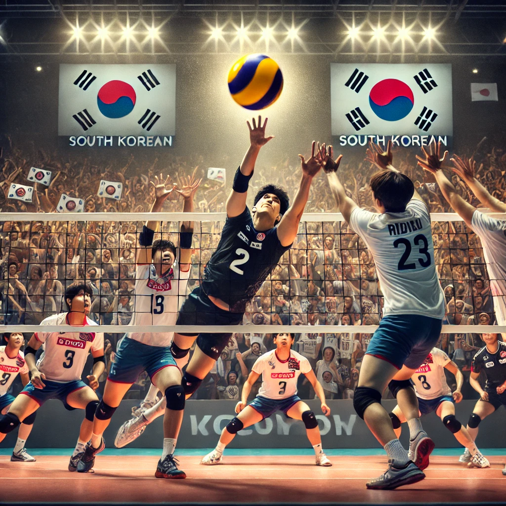 남자 프로배구 중계 방송