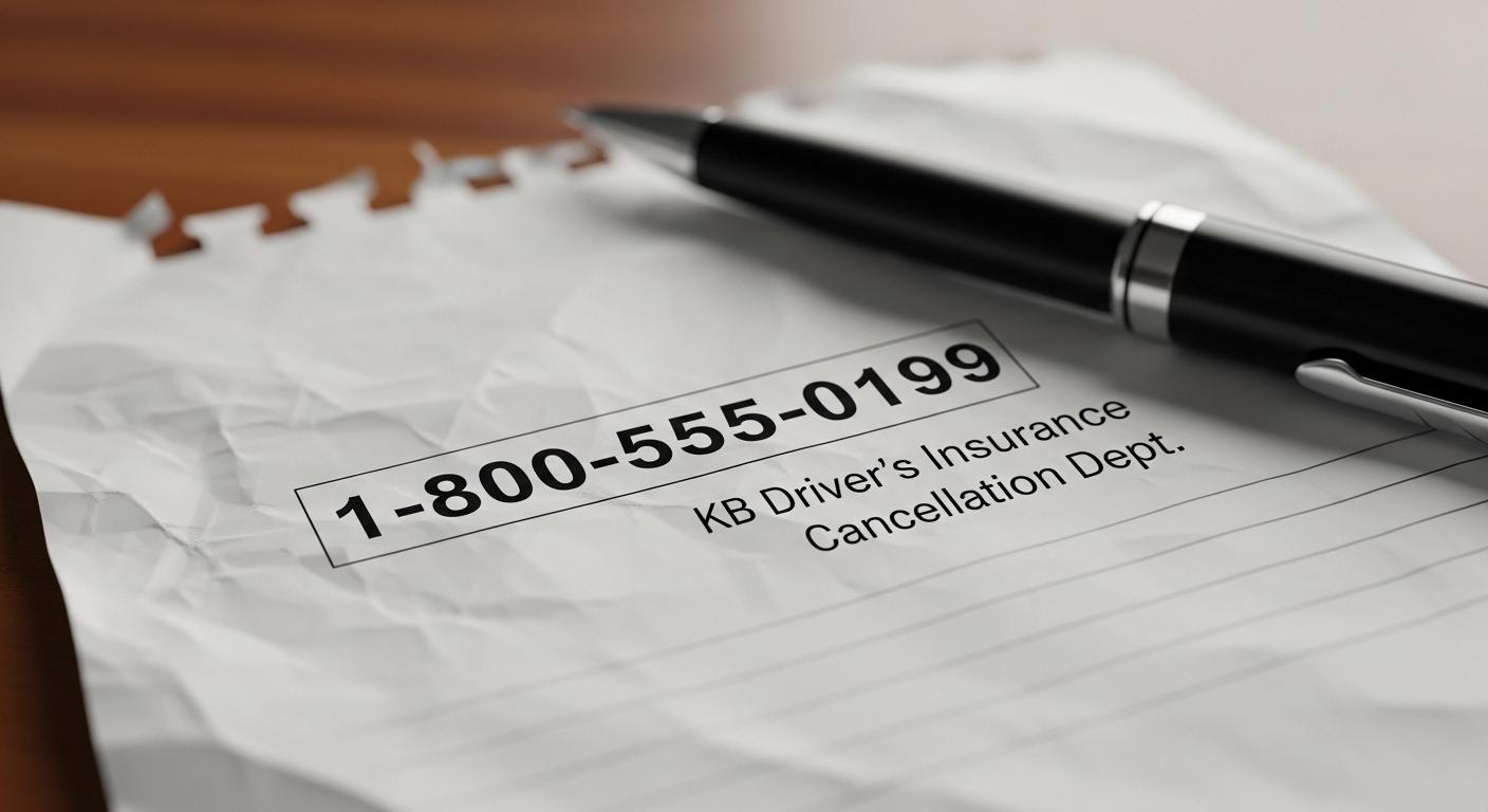 kb운전자보험 해지 전화번호