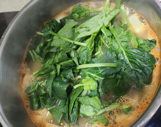 시금치된장국황금레시피