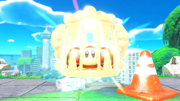 별의커비 디스커버리 초원의 빌딩