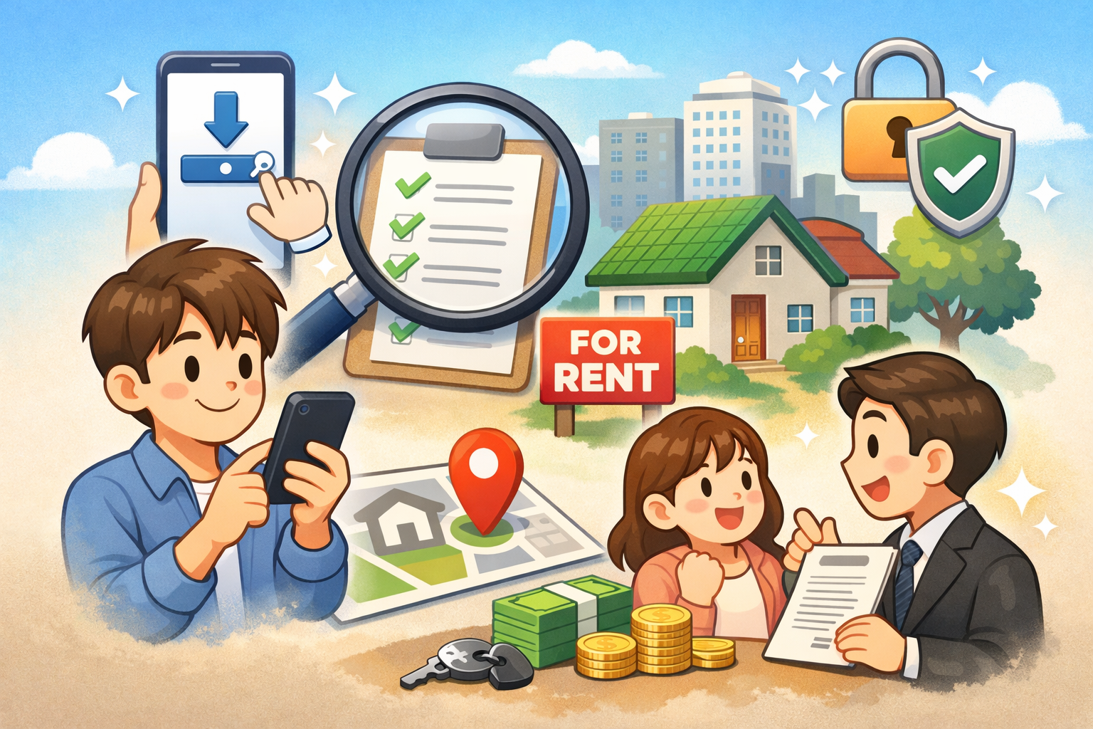 HUG 안심전세포털 신청방법 총정리｜안심전세 앱 다운로드&middot;설치까지 한 번에 관련 사진