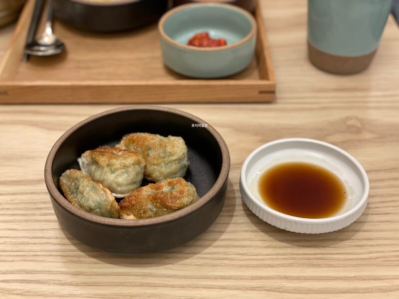 동탄 맛집 한일관 동탄점 - 세트1 만두 지짐이