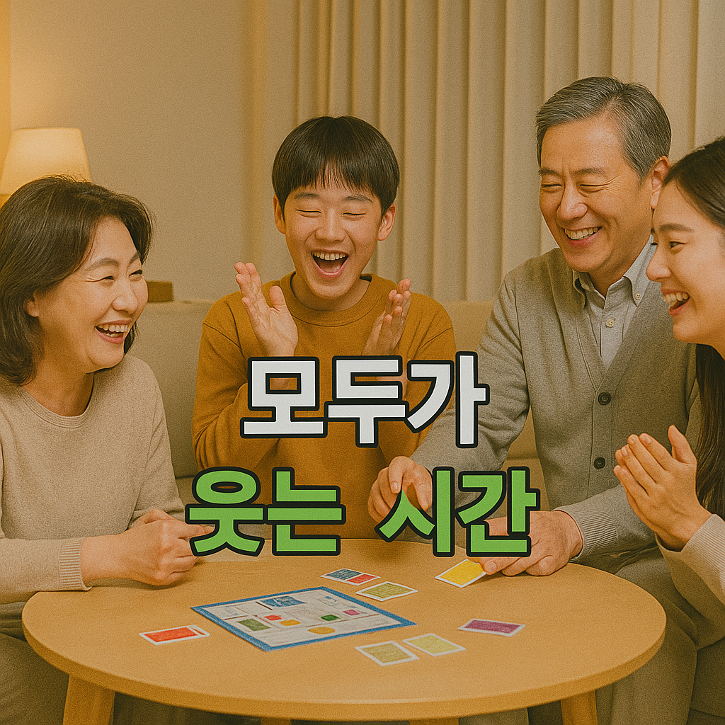 남녀노소 4명이 함께 즐기기 좋은 게임/놀이