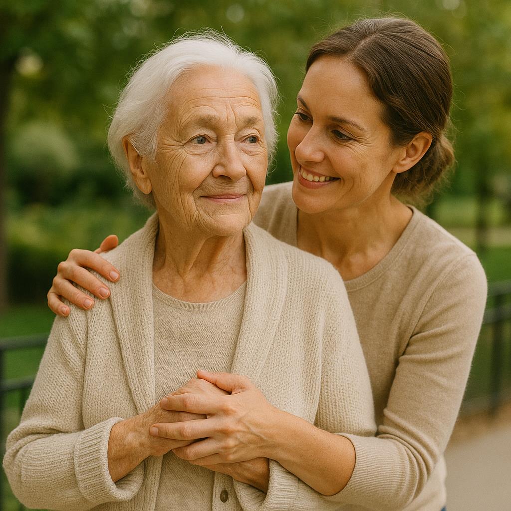 걸림없이 말하는 인자한 노인
