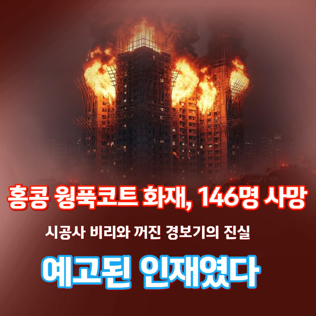 불타는 홍콩의 밤, 대나무 비계가 부른 웡푹코트의 비극