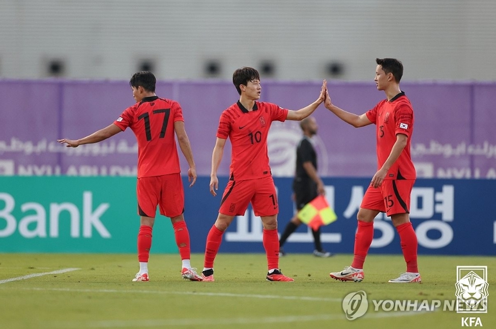 이라크 평가전 결과