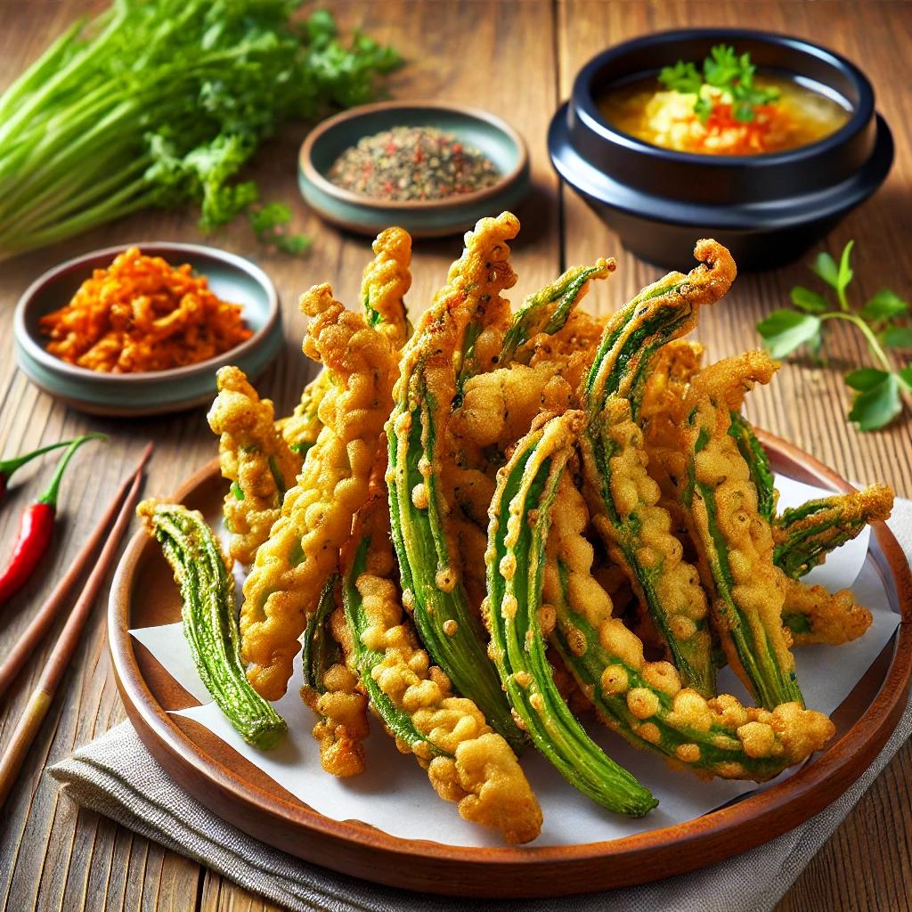 몸에도 좋고 맛도 좋은 두릅 튀김