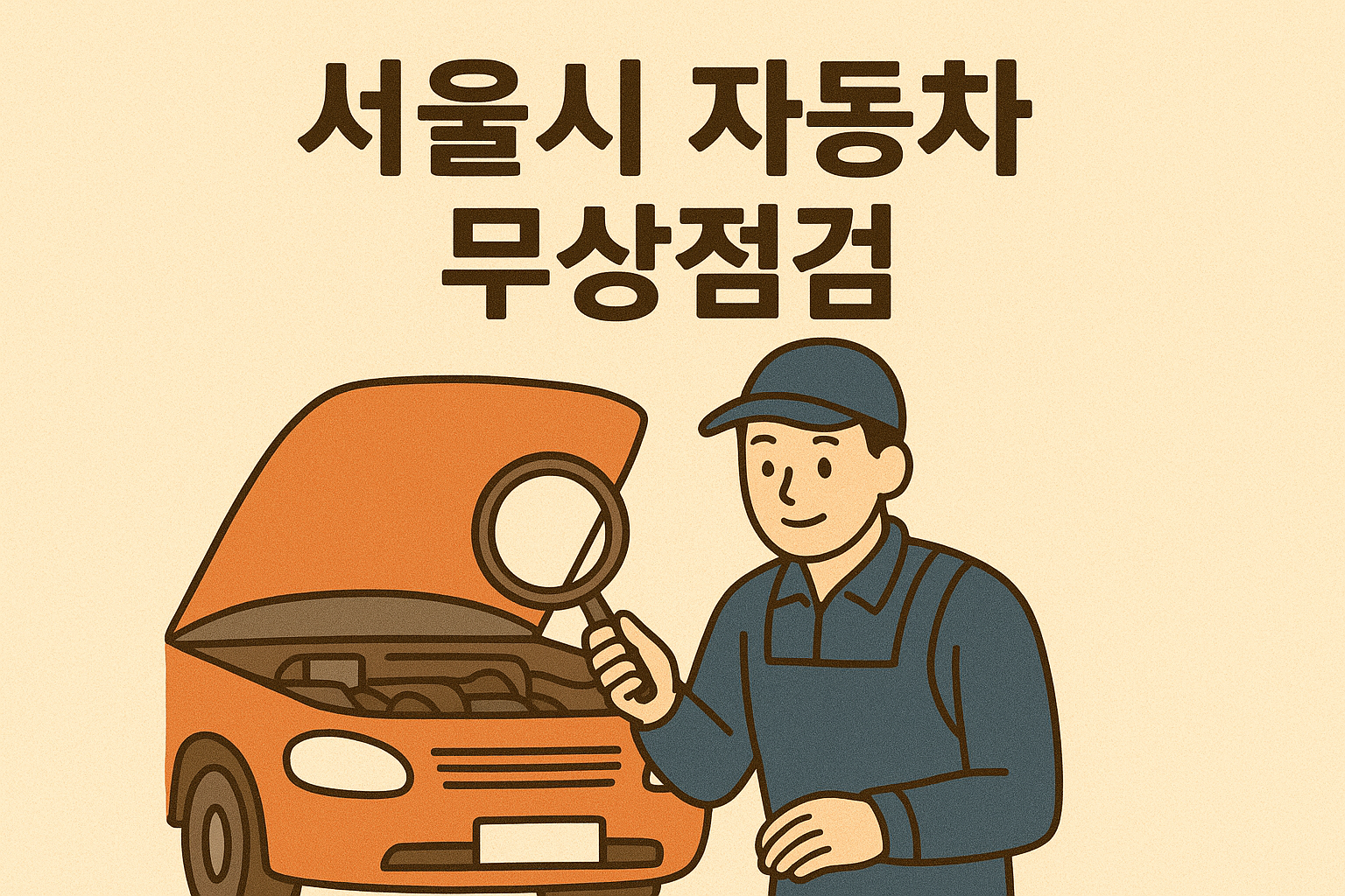 서울시 자동차 무상점검