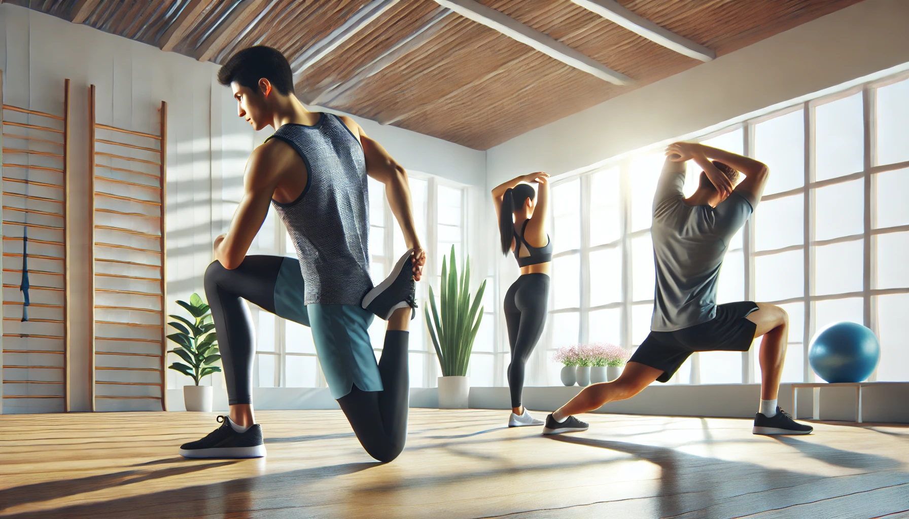 부위별 스트레칭 관련 사진