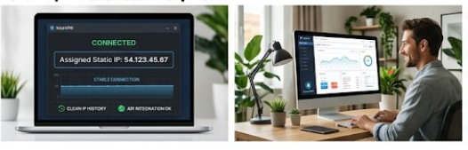나이스vpn 고정되는 ip확보