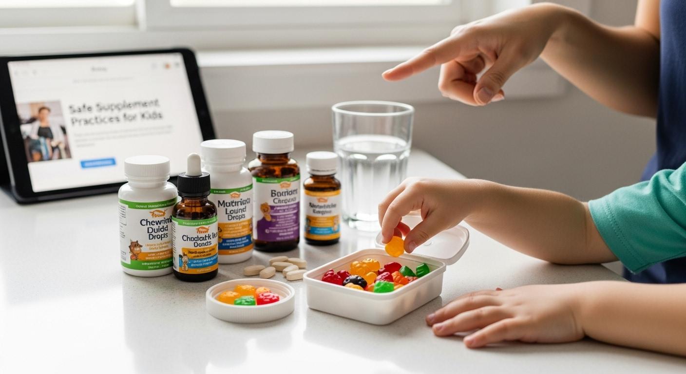 어린이 영양제 복용 주의사항