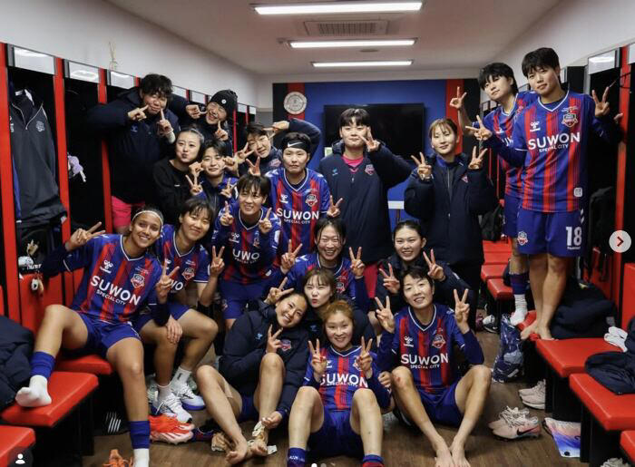 한국 수원FC 위민 선숟단 / 2026. 5. 4 朝鮮日報